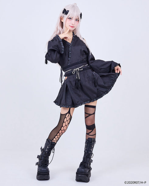 『ひぐらしのなく頃に卒』× QOOZA / 古手梨花ワンピース