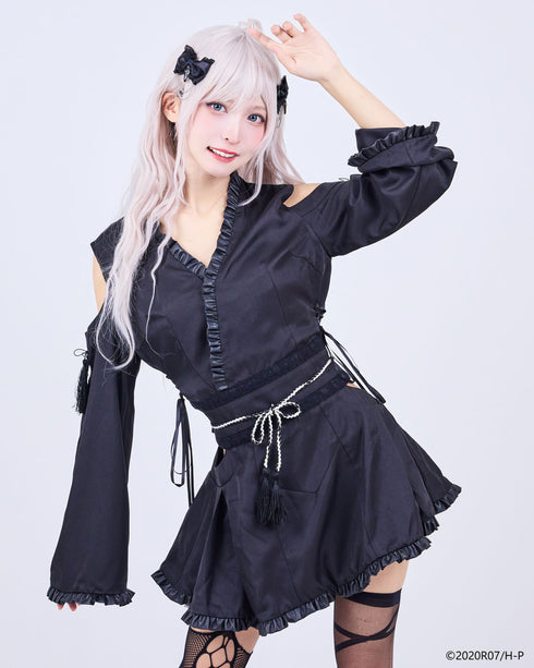 『ひぐらしのなく頃に卒』× QOOZA / 古手梨花ワンピース