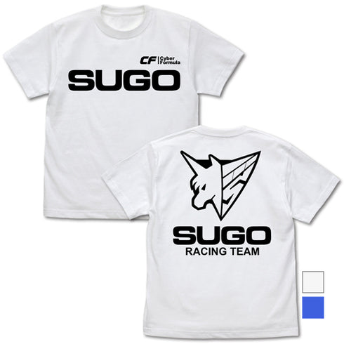 『新世紀GPXサイバーフォーミュラ』スゴウアスラーダ Tシャツ/WHITE
