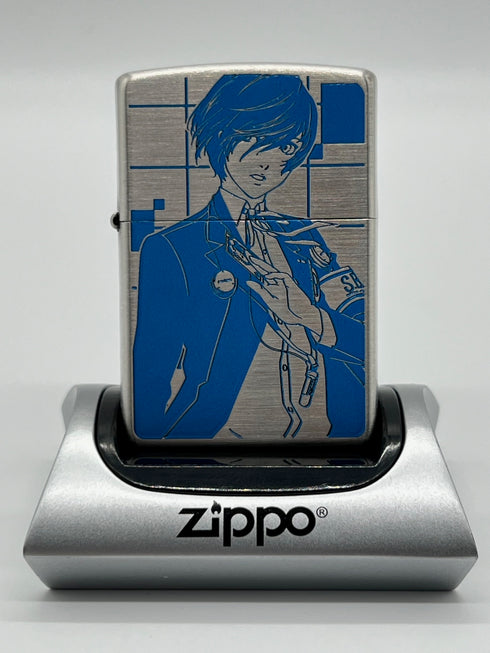 『ペルソナシリーズ』Zippo ポータブル(青)