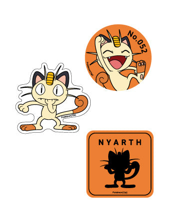 『ポケットモンスター』モバイルステッカー ニャース