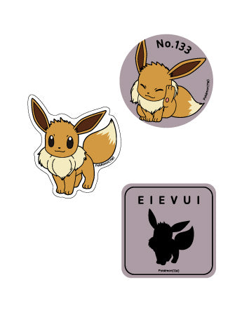 『ポケットモンスター』モバイルステッカー イーブイ