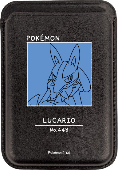 『ポケットモンスター』MagSafe対応カードウォレット ルカリオ