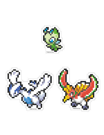 『ポケットモンスター』モバイルステッカー ルギア&ホウオウ&セレビィ