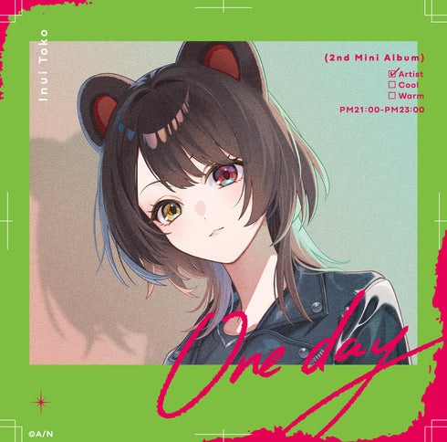 【CD】戌亥とこ/One day(普通版·初回压盘)