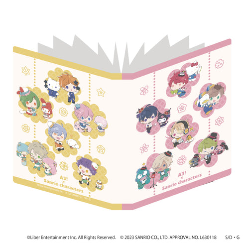 『A3!×Sanrio Characters』プレミアムポストカードホルダー 01/S&S
