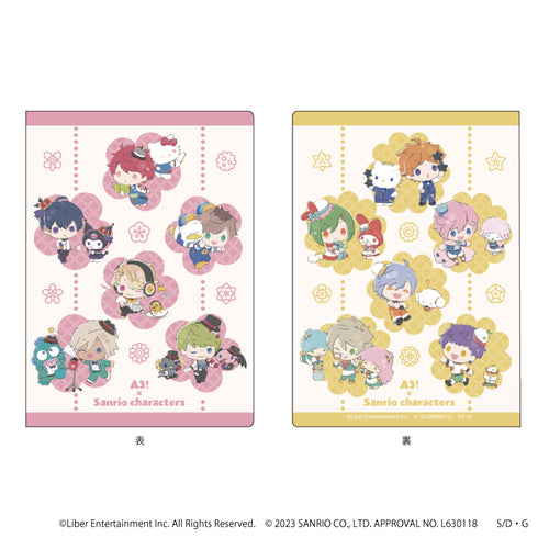 『A3!×Sanrio Characters』プレミアムポストカードホルダー 01/S&S