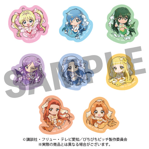 『マーメイドメロディーぴちぴちピッチ』トレーディングステッカー 全8種 【マーメイドウエディング ver.】BOX