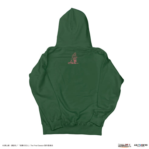 『進撃の巨人』The Final Season 完結編 (後編)イラストパーカー2(あの丘の上の木に向かって)