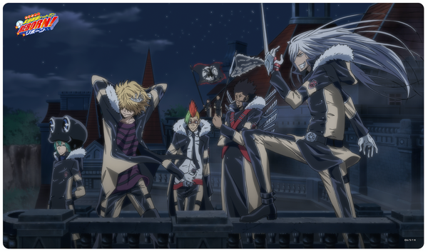 『家庭教師ヒットマンREBORN!』ラバーマット(ヴァリアー)