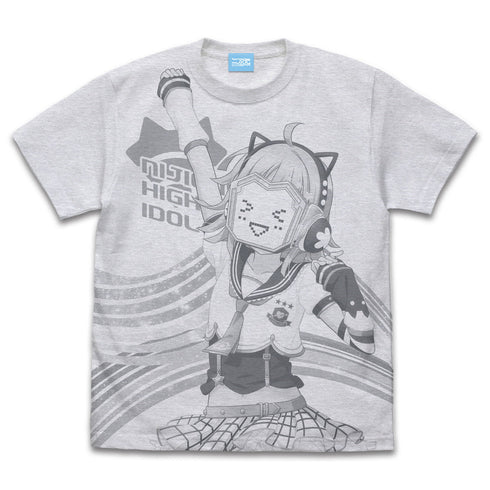 『ラブライブ!虹ヶ咲学園スクールアイドル同好会』天王寺璃奈 オールプリントTシャツ【202405再販】