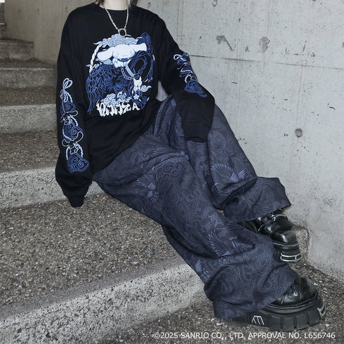 『サンリオキャラクターズ』QOOZA×シナモロール×東京13零式 / トリプルコラボ L/S TEE