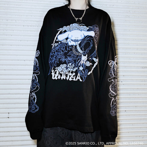 『サンリオキャラクターズ』QOOZA×シナモロール×東京13零式 / トリプルコラボ L/S TEE
