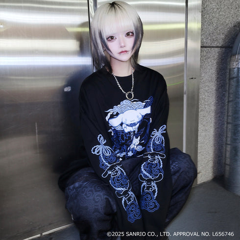 『サンリオキャラクターズ』QOOZA×シナモロール×東京13零式 / トリプルコラボ L/S TEE