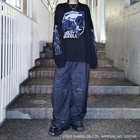 『サンリオキャラクターズ』QOOZA×シナモロール×東京13零式 / トリプルコラボ L/S TEE