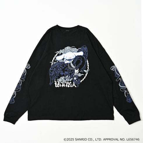 『サンリオキャラクターズ』QOOZA×シナモロール×東京13零式 / トリプルコラボ L/S TEE