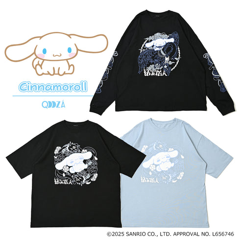 『サンリオキャラクターズ』QOOZA×シナモロール×東京13零式 / トリプルコラボ L/S TEE