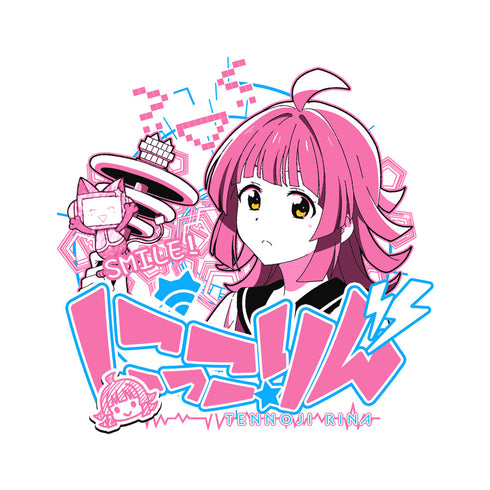 『ラブライブ!虹ヶ咲学園スクールアイドル同好会 』天王寺 璃奈 エモーショナルTシャツ【202405再販】