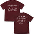 『新世紀GPXサイバーフォーミュラ』富士岡サーキット Tシャツ/BURGUNDY