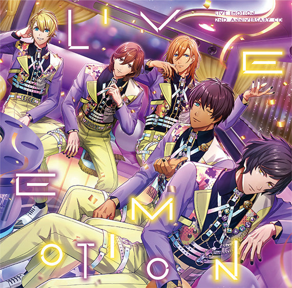 【CD】歌之☆王子殿下♪ LIVE EMOTION 2周年纪念CD 莲・翔・塞西尔・岭二・綺羅