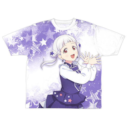 『ラブライブ!スーパースター!!』描き下ろし 嵐千砂都 両面フルグラフィックTシャツ『Sing!Shine!Smile!』Ver.