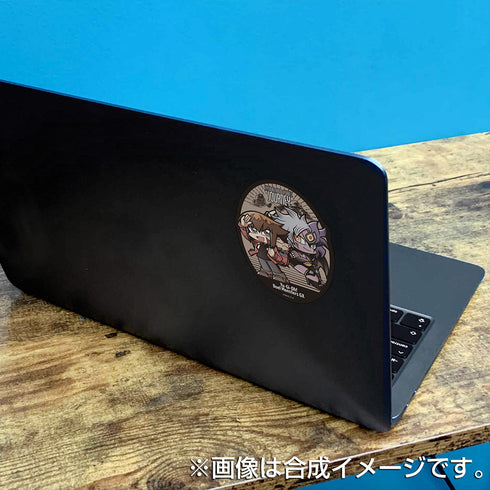 『遊☆戯☆王デュエルモンスターズGX』旅する十代&ユベル デフォルメ ステッカー