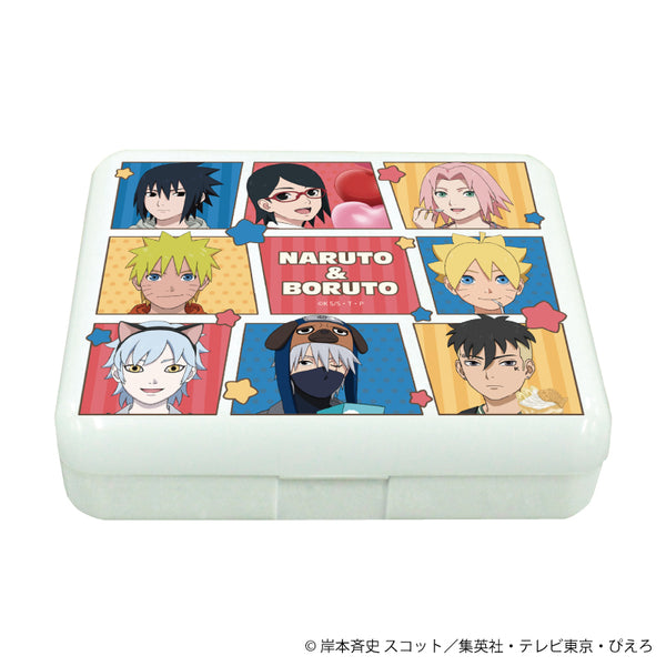 『NARUTO&BORUTO』小物ケース(ラムネ付き) 03/コマ割りデザイン テーマパークver.(描き下ろしイラスト)