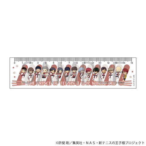 『新テニスの王子様』定規15㎝ 05/U-17日本代表 中学生(レトロアートイラスト)