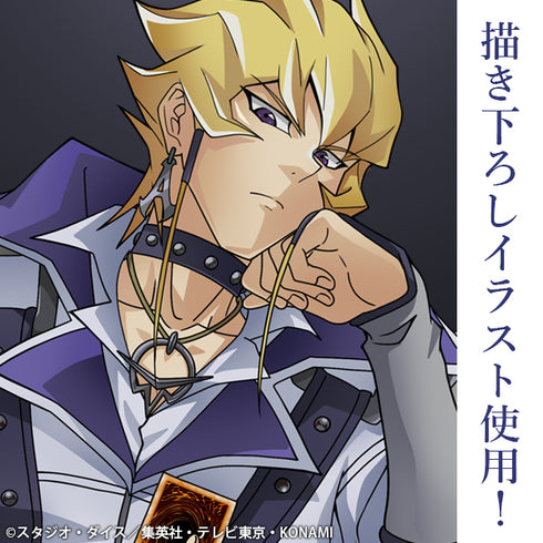 『遊☆戯☆王5D’s』描き下ろし ジャック・アトラス 缶バッジ 最強の決闘者達Ver.