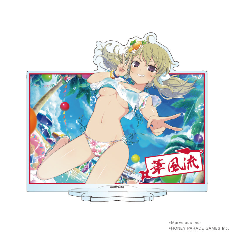 シノビマスター 閃乱カグラ NEW LINK』デカアクリルスタンド07/華風流 