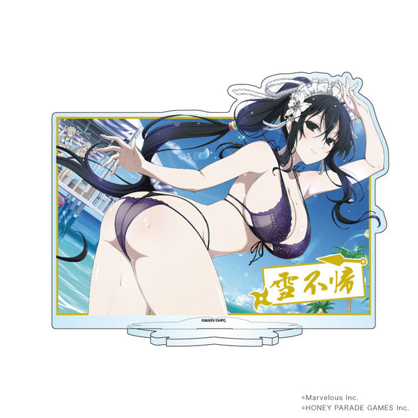 『シノビマスター 閃乱カグラ NEW LINK』デカアクリルスタンド09/雪不帰(公式イラスト)
