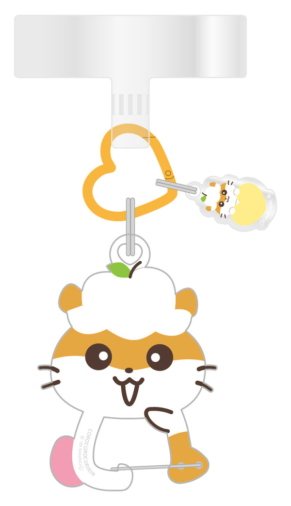 『サンリオキャラクターズ』マルチリングプラス カラビナ付き コロコロクリリン