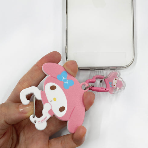 『サンリオキャラクターズ』マルチリングプラス カラビナ付き マイメロディ