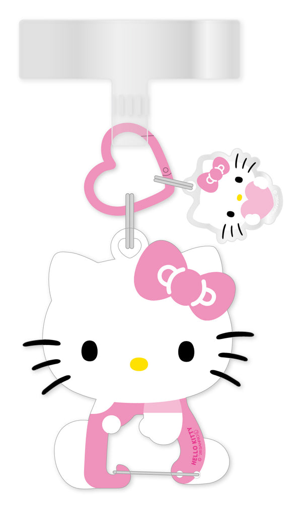 『サンリオキャラクターズ』マルチリングプラス カラビナ付き ピンク