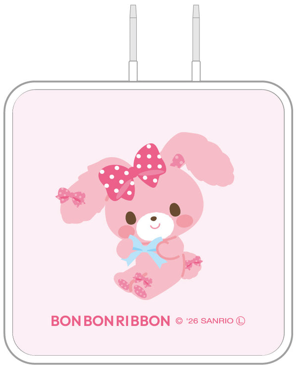 『サンリオキャラクターズ』USB Type-C ACアダプタ ぽんぽんりぼん