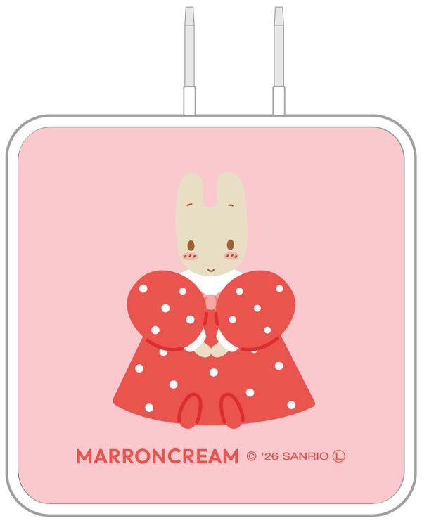 『サンリオキャラクターズ』USB Type-C ACアダプタ マロンクリーム