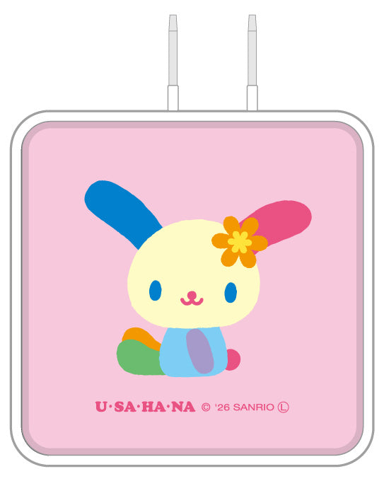 『サンリオキャラクターズ』USB Type-C ACアダプタ ウサハナ