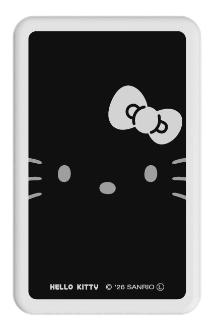 『サンリオキャラクターズ』MagSafe対応ワイヤレスリチウム充電器5000mAh ブラック
