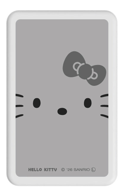 『サンリオキャラクターズ』MagSafe対応ワイヤレスリチウム充電器5000mAh グレー