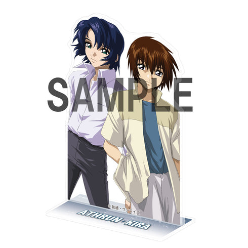 『機動戦士ガンダムSEED/DESTINY』ビッグアクリルスタンド アスラン&キラ 私服