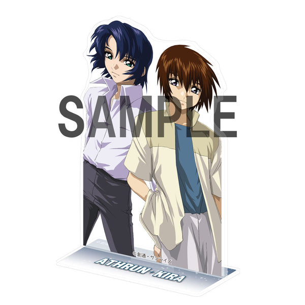 『機動戦士ガンダムSEED/DESTINY』ビッグアクリルスタンド アスラン&キラ 私服