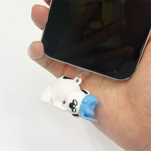 『スヌーピー』ピーナッツ USB Type-C 対応 マスコットコネクタチャーム オラフ