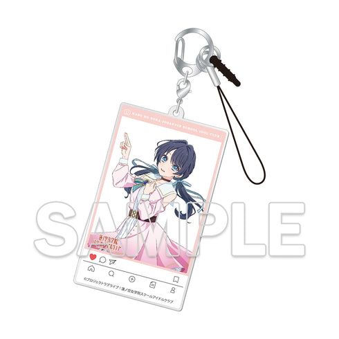 『ラブライブ!蓮ノ空女学院スクールアイドルクラブ』SNS風アクリルキーホルダー 村野さやか Dream Believers Ver.