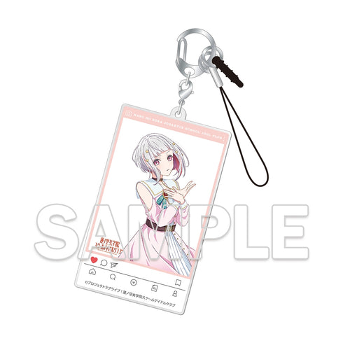 『ラブライブ!蓮ノ空女学院スクールアイドルクラブ』SNS風アクリルキーホルダー 夕霧綴理 Dream Believers Ver.
