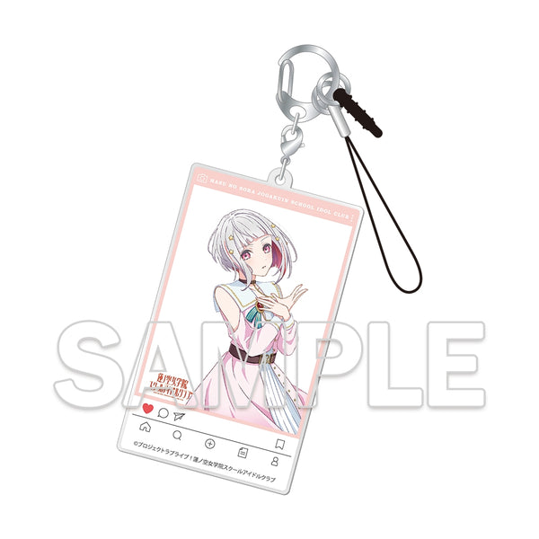『ラブライブ!蓮ノ空女学院スクールアイドルクラブ』SNS風アクリルキーホルダー 夕霧綴理 Dream Believers Ver.