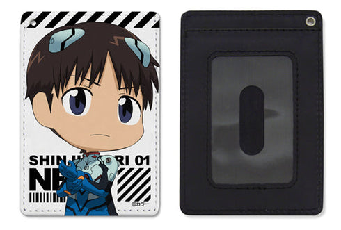 『EVANGELION エヴァンゲリオン』シンジ フルカラーパスケース デフォルメVer.【202403再販】