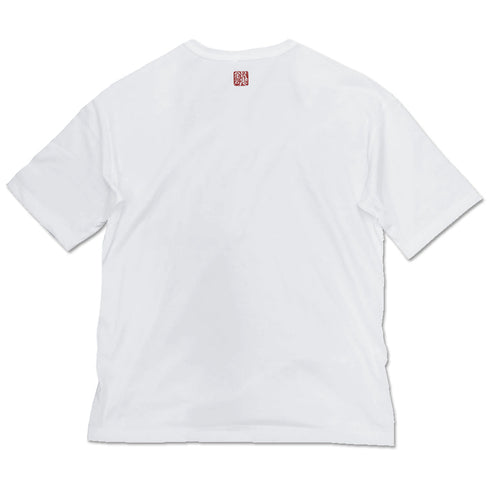 『銀魂』 定春フェイス ビッグシルエットTシャツ WHITE【202405再販】
