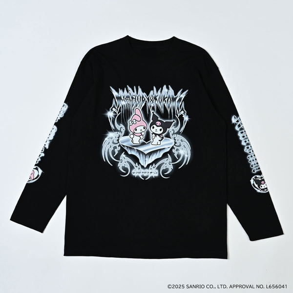 『サンリオキャラクターズ』QOOZA × マイメロディ&クロミ / コラボ L/S TEE