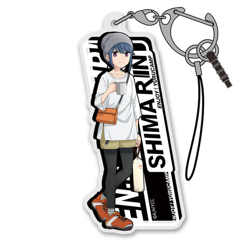 『ゆるキャン△』描き下ろし 夏キャン志摩リン アクリルマルチキーホルダー【202405再販】
