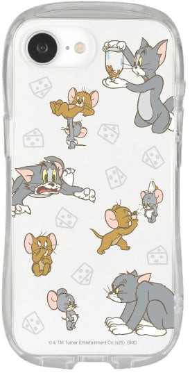 《猫和老鼠》iPhone 17e/16e专用水晶透明保护壳 全身图案